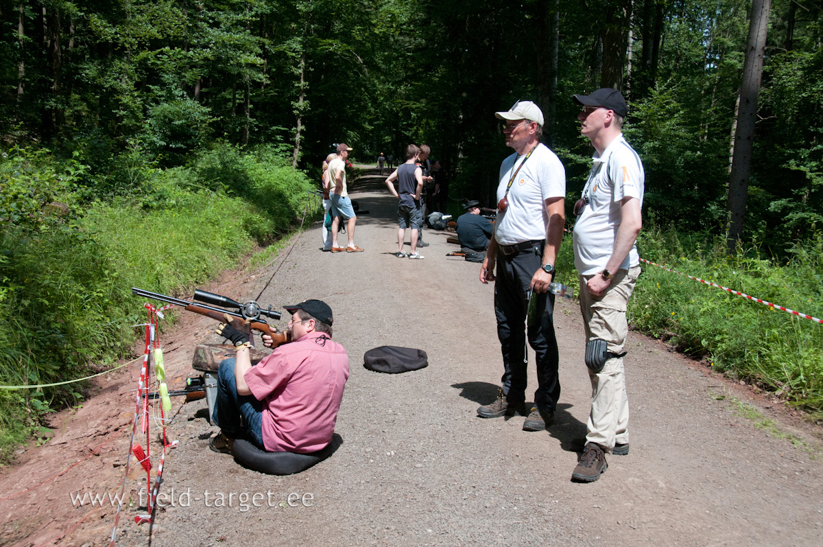 First Competition Day - sunny and try